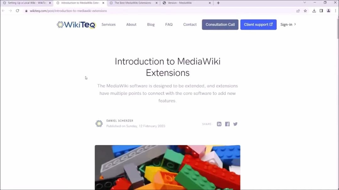 Adding MediaWiki extensions the right way - Part 2