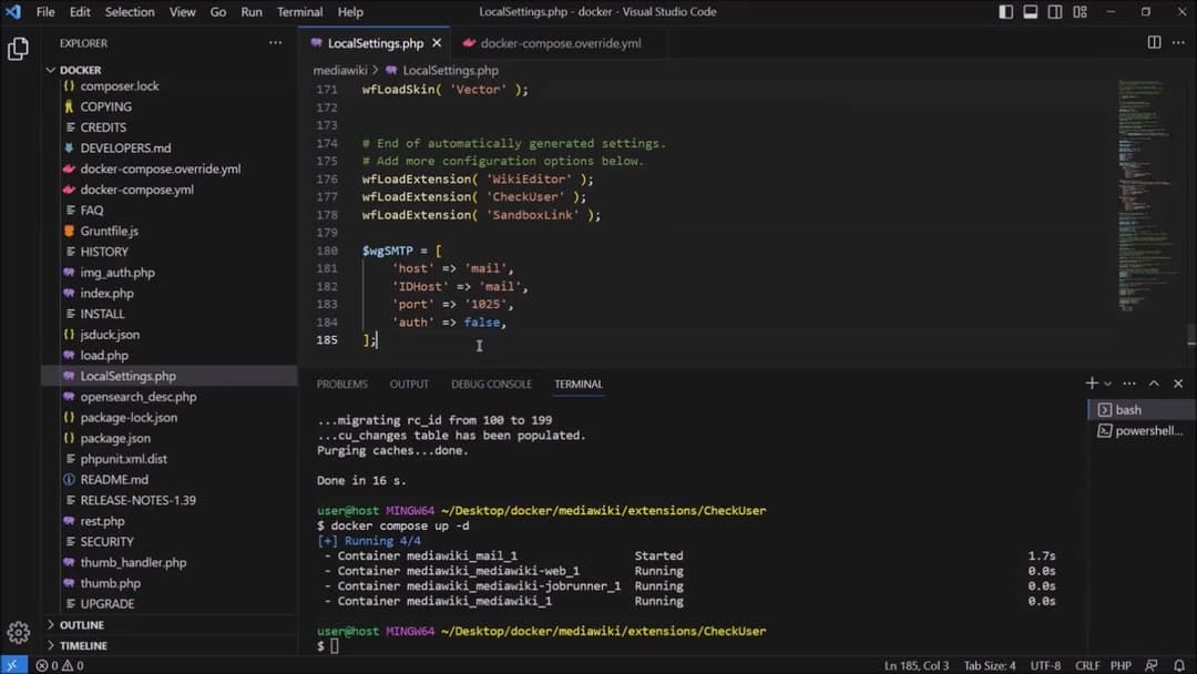 Customizing your MediaWiki installation - Part 3