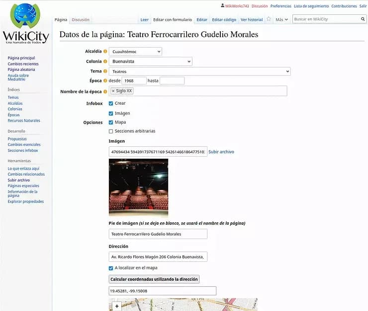 template input form example in mediawiki