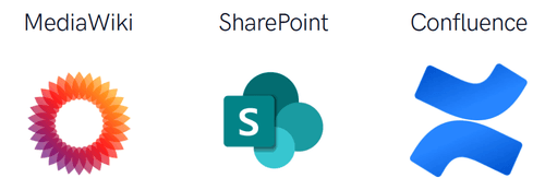 MediaWiki vs. SharePoint vs. Confluence