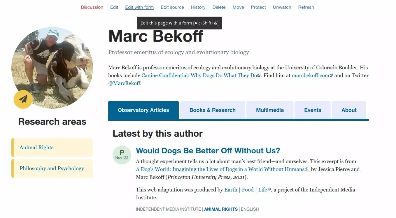 mediawiki pageforms extension editing a infobox