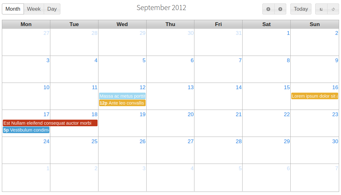 Semantic MediaWiki Event Calendar Format