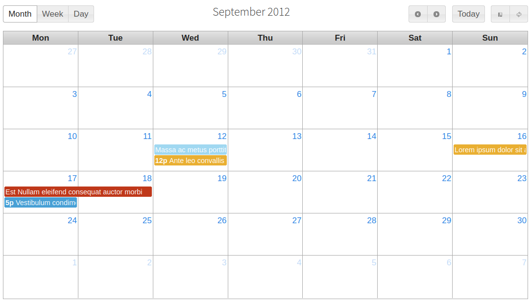 Semantic MediaWiki Event Calendar Format