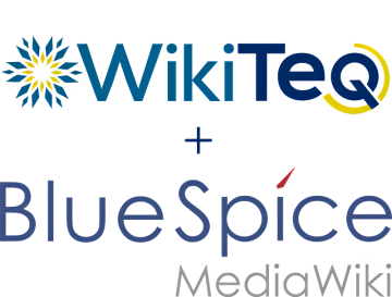 bluespice wikiteq logo